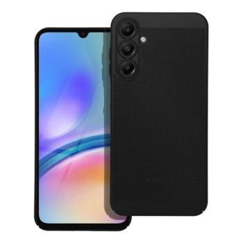 Műanyag telefonvédő (légáteresztő, lyukacsos, kameravédő) FEKETE Samsung Galaxy A56 5G (SM-A566) kép