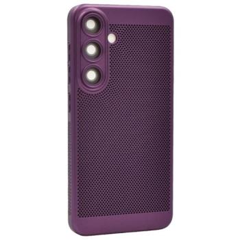 Műanyag telefonvédő (légáteresztő, lyukacsos, kameravédő) LILA Samsung Galaxy A26 5G (SM-A266) kép