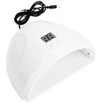 Műkörmös UV lámpa, 12 Led-es, 36W, USB csatlakozóval, Wooze Dazzle, fehér kép