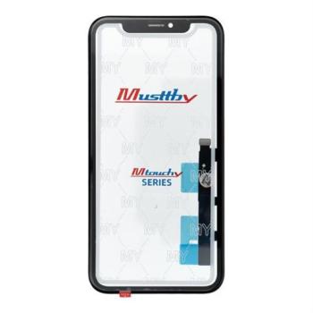 MUSTTBY Érintőképernyő + keret + OCA - iPhone XR kép
