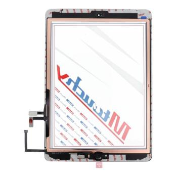 MUSTTBY érintőképernyő + ragasztócsík + Home gomb iPad 5 - fekete kép