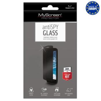 MYSCREEN ANTISPY GLASS EDGE képernyővédő üveg (2.5D lekerekített szél, betekintés elleni védelem, 9H) ÁTLÁTSZÓ Apple iPhone 11, Apple iPhone XR 6.1 kép