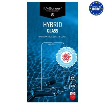 MYSCREEN DIAMOND HYBRIDGLASS BacteriaFREE képernyővédő üveg (flexibilis, antibakteriális, 3H, NEM íves) ÁTLÁTSZÓ Samsung Galaxy A12 (SM-A125F / SM-A127F) kép