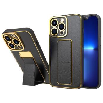 New Kickstand tok iPhone 12 Pro tok állvánnyal fekete kép