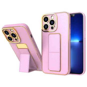 New Kickstand tok iPhone 13 Pro tok állvánnyal rózsaszínű állvánnyal kép