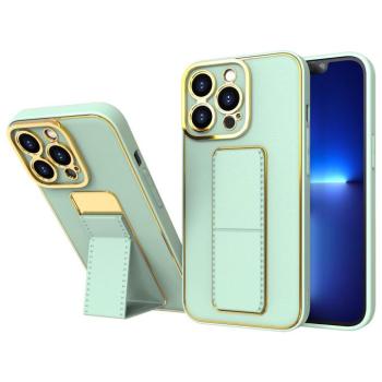 New Kickstand tok Samsung Galaxy A13 5G állvánnyal zöld kép