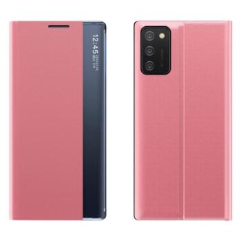New Sleep Case állványfunkcióval Samsung Galaxy A03S (166,5) rózsaszín tok kép