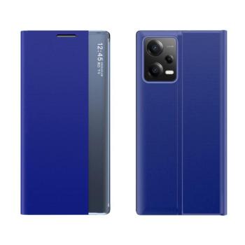 New Sleep Case Cover Xiaomi Redmi Note 12 5G / Poco X5 5G Cover with Flip Stand kék tok kép