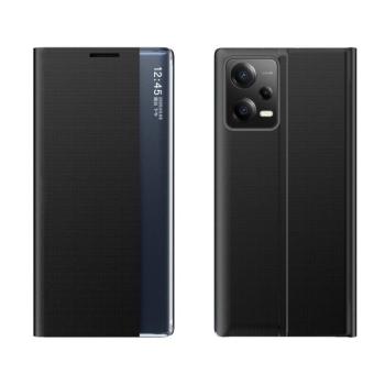 New Sleep Case Cover Xiaomi Redmi Note 12 Pro+ tok flipes állvánnyal fekete kép