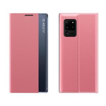 New Sleep Case flipes kihajtható telefontok Samsung Galaxy A72 4G rózsaszín kép