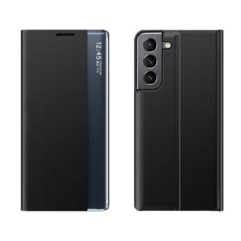New Sleep Case Samsung Galaxy A14 tok flip stand fekete kép
