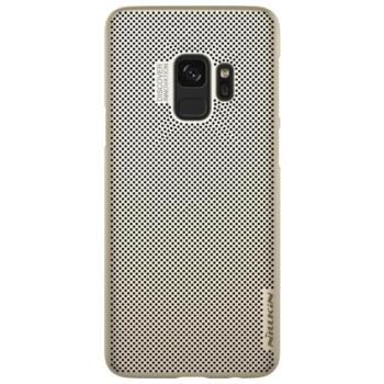 NILLKIN AIR műanyag telefonvédő (gumírozott, lyukacsos) ARANY Samsung Galaxy S9 (SM-G960) kép