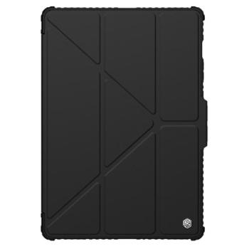Nillkin Bumper Pro Samsung Galaxy Tab S9+/S10+ közepesen ütésálló tok kitámasztóval, fekete kép