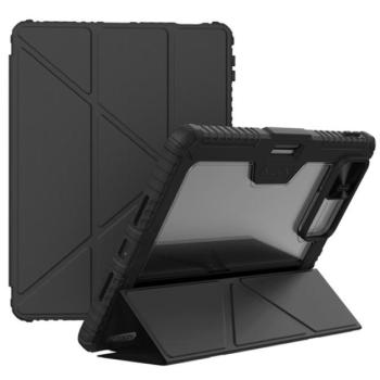 NILLKIN BUMPER PRO szilikon telefonvédő (aktív FLIP, ütésállóság, asztali tartó) FEKETE Xiaomi Pad 7 Pro, Pad 7 kép