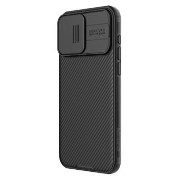 Nillkin CamShield Armor Apple iPhone 15 Pro Max műanyag hátlap tok, fekete kép