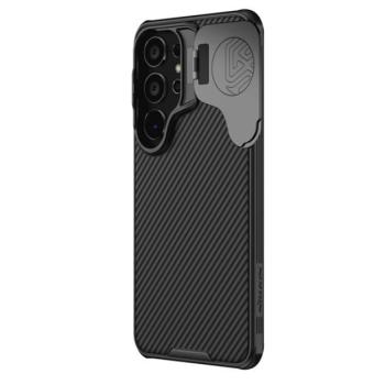 Nillkin CamShield Armor Samsung Galaxy S24 Plus műanyag hátlap tok, fekete kép