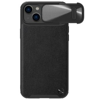 Nillkin CamShield bőr tok S iPhone 14 6.1 2022 Fekete kép