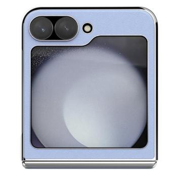 Nillkin CamShield Flip Samsung Galaxy Z Flip 6 / Flip 7 FE vegán bőr tok, lila kép