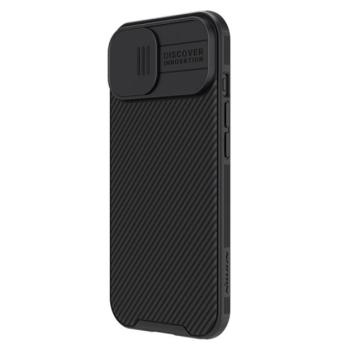 Nillkin CamShield Pro Apple iPhone 15 MagSafe műanyag hátlap tok, fekete kép