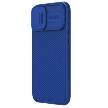 Nillkin CamShield Pro Apple iPhone 16 mágneses műanyag hátlap tok, kék kép