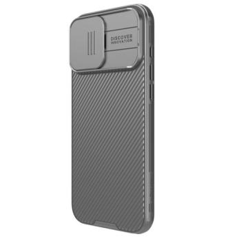 Nillkin CamShield Pro Apple iPhone 16 Pro Max Titanium műanyag hátlap tok, szürke kép