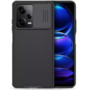 Nillkin CamShield Pro Case Xiaomi Redmi Note 12 Pro / Poco X5 Pro 5G kameravédővel fekete tok kép