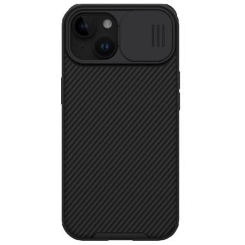 Nillkin CamShield Pro mágneses tok iPhone 15 Plus kamera védőtok - fekete kép