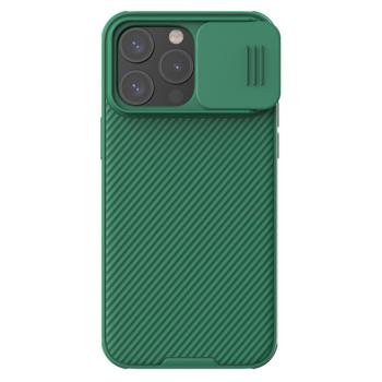 Nillkin CamShield Pro mágneses tok iPhone 15 Pro Max kamera védőtok - zöld kép