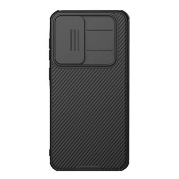 NILLKIN CAMSHIELD PRO MAGNETIC műanyag telefonvédő (ütésállóság, kameravédő, mágneses, csíkos) FEKETE Samsung Galaxy A36 5G (SM-A366) kép
