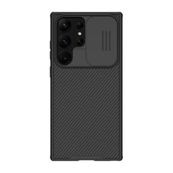 Nillkin CamShield Pro Samsung Galaxy S23 Ultra műanyag hátlap tok, fekete kép