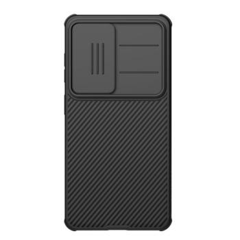 Nillkin CamShield Pro Samsung Galaxy S26 műanyag hátlap tok kameravédelemmel, fekete kép