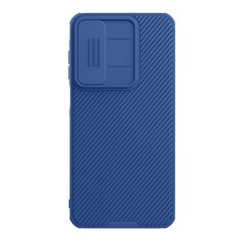 NILLKIN CAMSHIELD PRO szilikon telefonvédő (ütésállóság, kameravédő, csíkos) SÖTÉTKÉK Samsung Galaxy A36 5G (SM-A366) kép