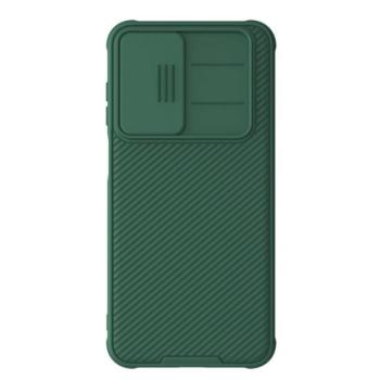 NILLKIN CAMSHIELD PRO szilikon telefonvédő (ütésállóság, kameravédő, csíkos) SÖTÉTZÖLD Samsung Galaxy A26 5G (SM-A266) kép