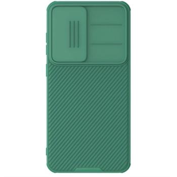 NILLKIN CAMSHIELD PRO szilikon telefonvédő (ütésállóság, kameravédő, csíkos) SÖTÉTZÖLD Samsung Galaxy S25 (SM-S931) kép