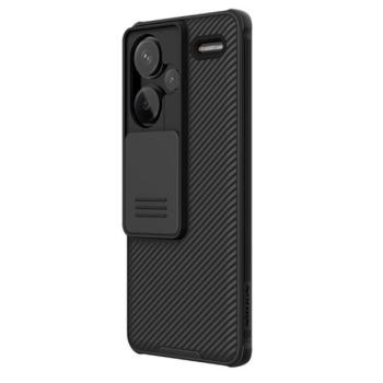 Nillkin CamShield Pro Xiaomi Redmi Note 13 Pro+ 5G hátlap tok, fekete kép