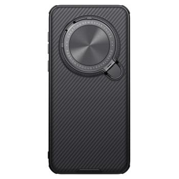 NILLKIN CAMSHIELD PROP MAGNETIC szilikon telefonvédő (ütésállóság, kameravédő, kitámasztó, csíkos) FEKETE Honor Magic7 Pro kép