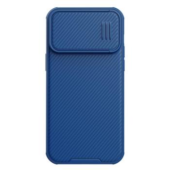 Nillkin CamShield S Case iPhone 14 Pro Max Armor tok kameravédővel kék kép