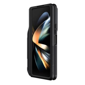 Nillkin CamShield Samsung Galaxy Z Fold 5 kemény hátlap tok kitámasztóval, fekete kép