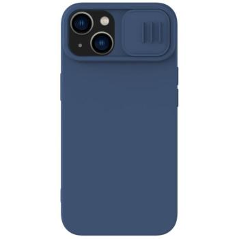 Nillkin CamShield Silky szilikon tok iPhone 14 Plus 6.7 2022 éjkék kép