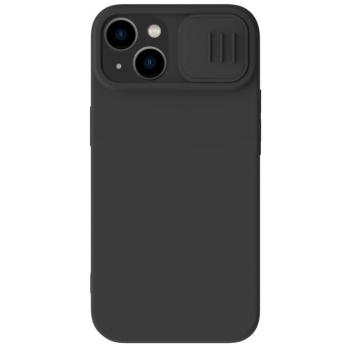 Nillkin CamShield Silky szilikon tok iPhone 14 Plus 6.7 2022 Klasszikus fekete kép