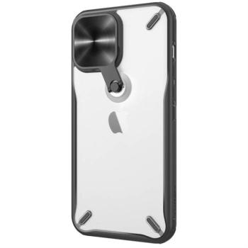 Nillkin Cyclops tok tartós telefontok kameravédős telefontok és összecsukható kitámasztóval iPhone 13 Pro Max fekete kép