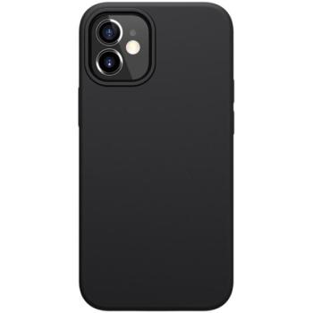 NILLKIN FLEX PURE szilikon telefonvédő (ultravékony, környezetbarát, mikrofiber plüss belső, matt) FEKETE Apple iPhone 12 mini kép