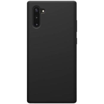 NILLKIN FLEX PURE szilikon telefonvédő (ultravékony, környezetbarát, mikrofiber plüss belső, matt) FEKETE Samsung Galaxy Note 10 (SM-N970F) kép
