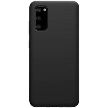 NILLKIN FLEX PURE szilikon telefonvédő (ultravékony, környezetbarát, mikrofiber plüss belső, matt) FEKETE Samsung Galaxy S20 (SM-G980F), Samsung Galaxy S20 5G (SM-G981U) kép