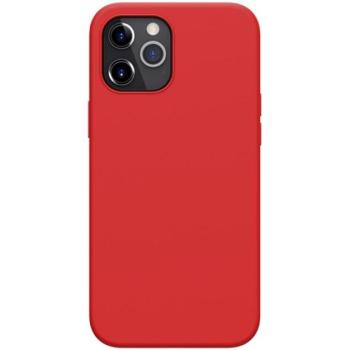 NILLKIN FLEX PURE szilikon telefonvédő (ultravékony, környezetbarát, mikrofiber plüss belső, matt) PIROS Apple iPhone 12 Pro Max kép