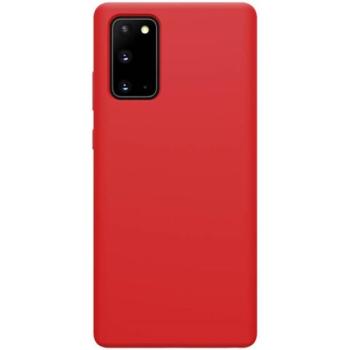 NILLKIN FLEX PURE szilikon telefonvédő (ultravékony, környezetbarát, mikrofiber plüss belső, matt) PIROS Samsung Galaxy Note 20 (SM-N980F) kép