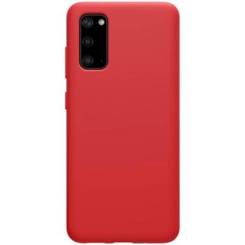 NILLKIN FLEX PURE szilikon telefonvédő (ultravékony, környezetbarát, mikrofiber plüss belső, matt) PIROS Samsung Galaxy S20 (SM-G980F), Samsung Galaxy S20 5G (SM-G981U) kép
