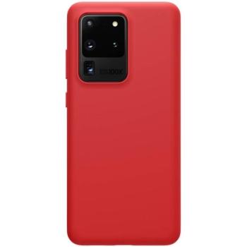 NILLKIN FLEX PURE szilikon telefonvédő (ultravékony, környezetbarát, mikrofiber plüss belső, matt) PIROS Samsung Galaxy S20 Ultra (SM-G988F), Samsung Galaxy S20 Ultra 5G (SM-G988B) kép