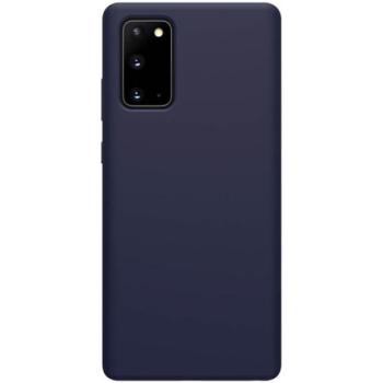 NILLKIN FLEX PURE szilikon telefonvédő (ultravékony, környezetbarát, mikrofiber plüss belső, matt) SÖTÉTKÉK Samsung Galaxy Note 20 (SM-N980F) kép