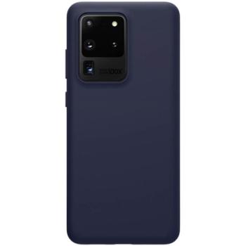 NILLKIN FLEX PURE szilikon telefonvédő (ultravékony, környezetbarát, mikrofiber plüss belső, matt) SÖTÉTKÉK Samsung Galaxy S20 Ultra (SM-G988F), Samsung Galaxy S20 Ultra 5G (SM-G988B) kép